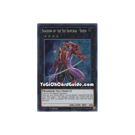 Shadow of the Six Samurai - Shien (Super Rare)