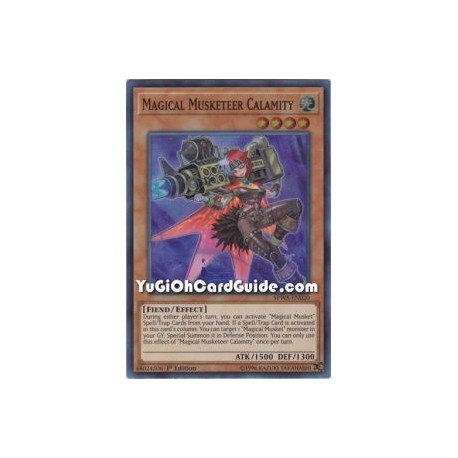 Magical Musketeer Calamity (Super Rare)