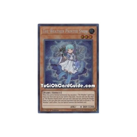 The Weather Painter Snow (Secret Rare)