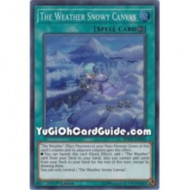 The Weather Snowy Canvas (Super Rare)