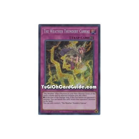 The Weather Thundery Canvas (Secret Rare)