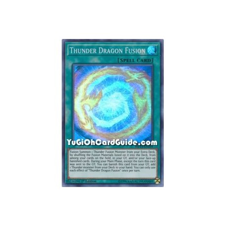 Thunder Dragon Fusion (Ultra Rare)