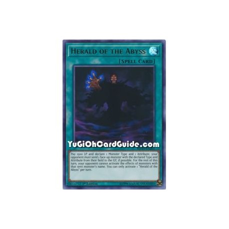 Herald of the Abyss (Super Rare)