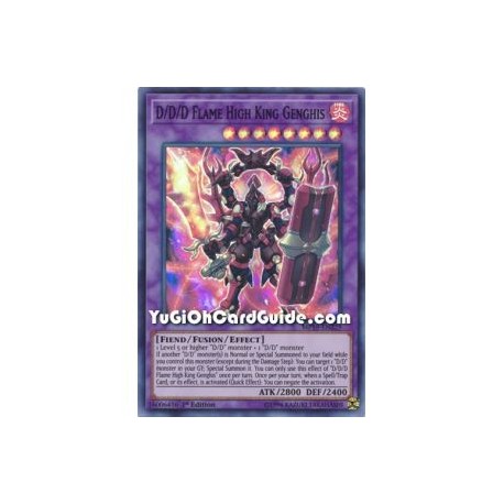 D/D/D Flame High King Genghis (Common)