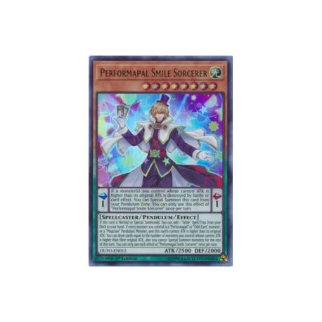 Performapal Smile Sorcerer (Ultra Rare)