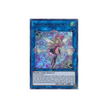 Trickstar Foxglove Witch (Ultra Rare)