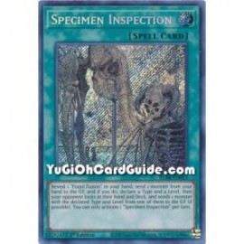 Specimen Inspection (Secret Rare)