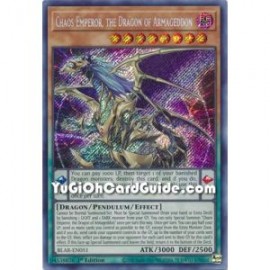 Chaos Emperor, the Dragon of Armageddon (Secret Rare)