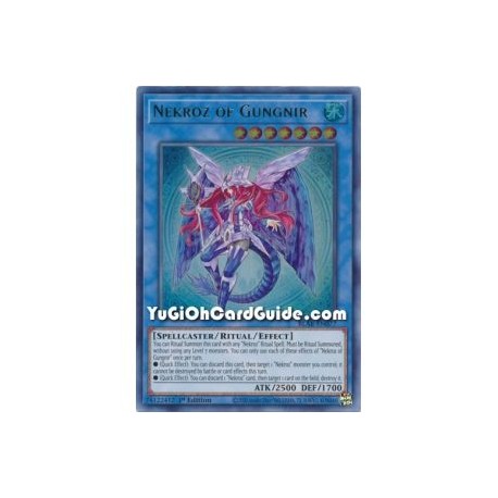 Nekroz of Gungnir (Secret Rare)