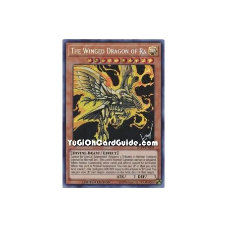 The Winged Dragon of Ra (Prismatic Secret Rare)