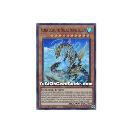 Gizmek Okami, the Dreaded Deluge Dragon (Ultra Rare)