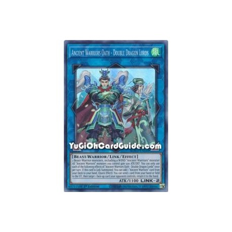 Ancient Warriors Oath - Double Dragon Lords