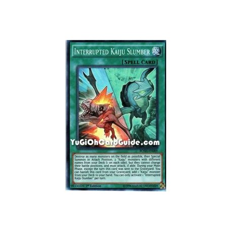 Interrupted Kaiju Slumber  (Super Rare)