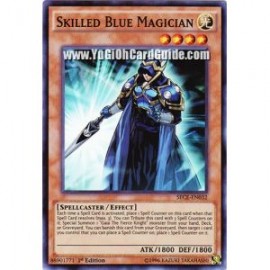 Skilled Blue Magician (Super Rare)