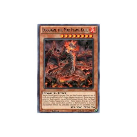 Dogoran, the Mad Flame Kaiju (Rare)