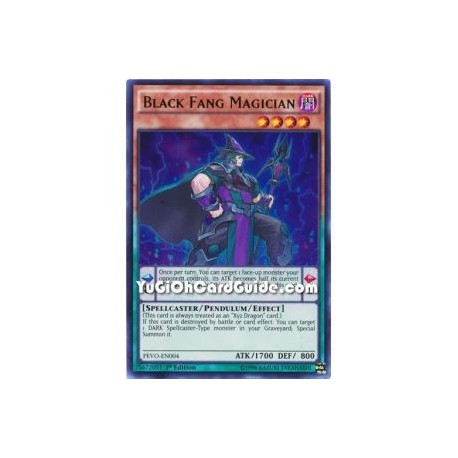 Black Fang Magician (Ultra Rare)