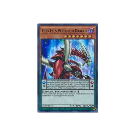 Odd-Eyes Pendulum Dragon (Super Rare)