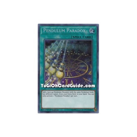 Pendulum Paradox (Secret Rare)