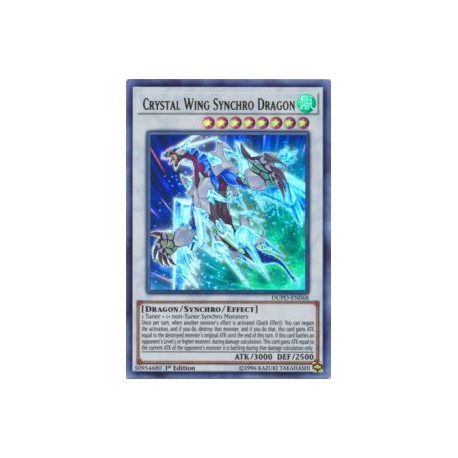 Crystal Wing Synchro Dragon (Ultra Rare)