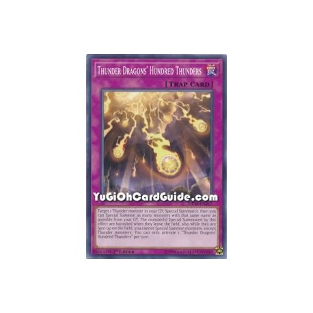 Thunder Dragons' Hundred Thunders (Common)