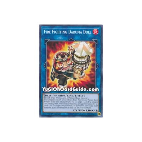 Fire Fighting Daruma Doll (Common)