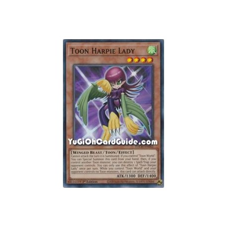 Toon Harpie Lady (Super Rare)