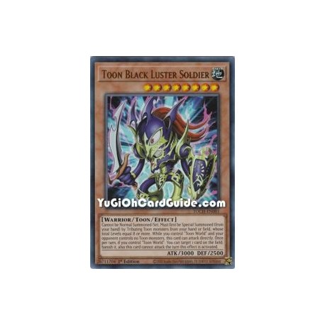 Toon Black Luster Soldier (Ultra Rare)