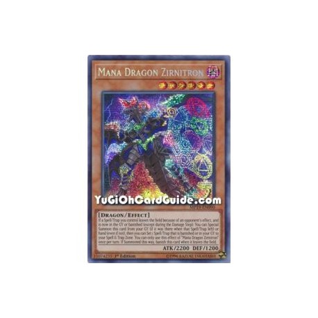 Mana Dragon Zirnitron (Prismatic Secret Rare)