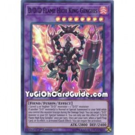 D/D/D Flame High King Genghis (Super Rare)