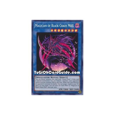 Magician of Black Chaos MAX (Prismatic Secret Rare)