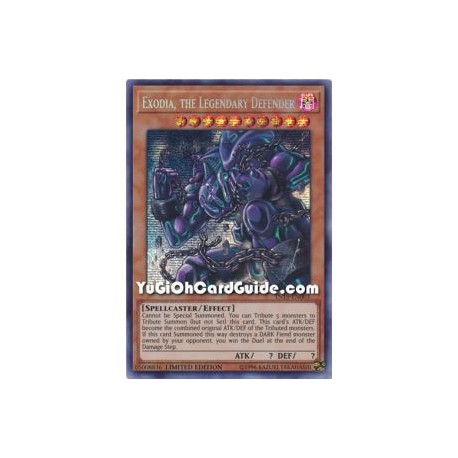 Exodia, the Legendary Defender (Prismatic Secret Rare)